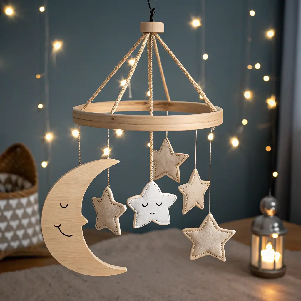 Lune et Étoiles